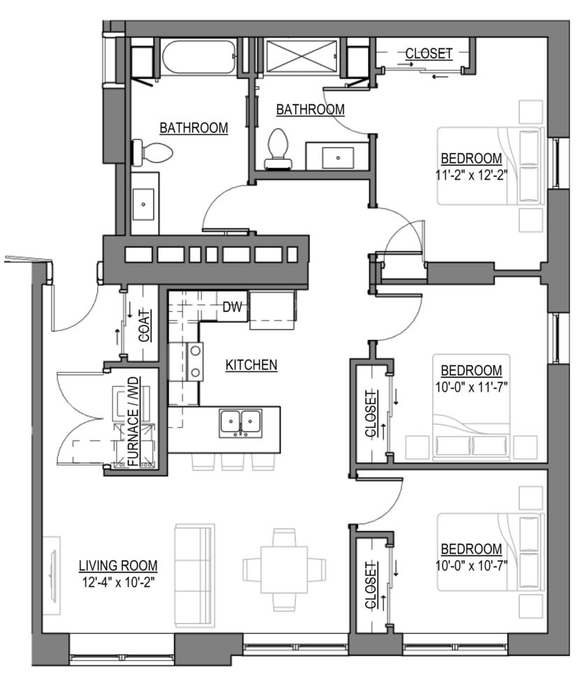 Wheatley-Floor-Plan-3bed-2bath-3E-1178-SF